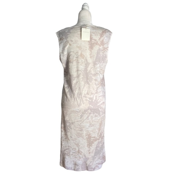 Kinross 100% Linen Tropical Print Dress in Pelican Multi NWT - Picture 7 of 14